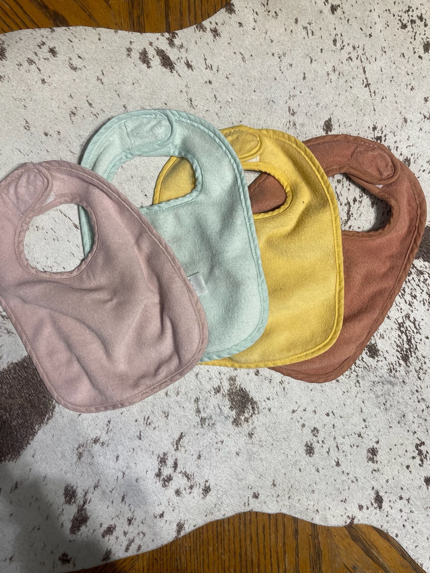 Cloud Island Baby Bib Set Size 0-36M Multicolored Terry Cloth 1