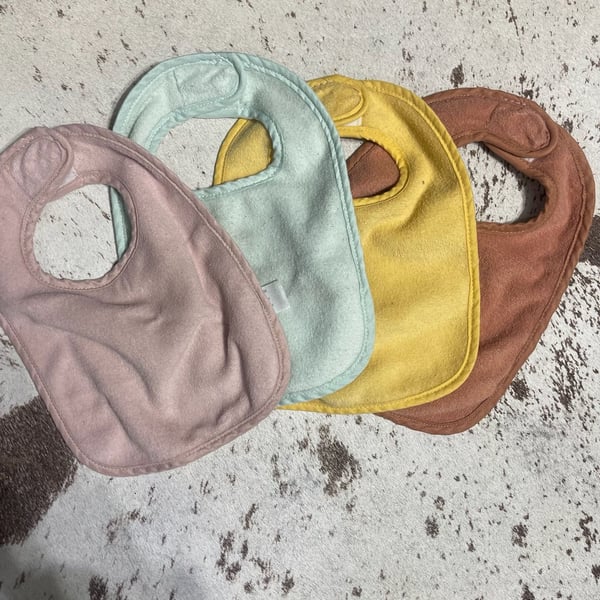 Cloud Island Baby Bib Set Size 0-36M Multicolored Terry Cloth