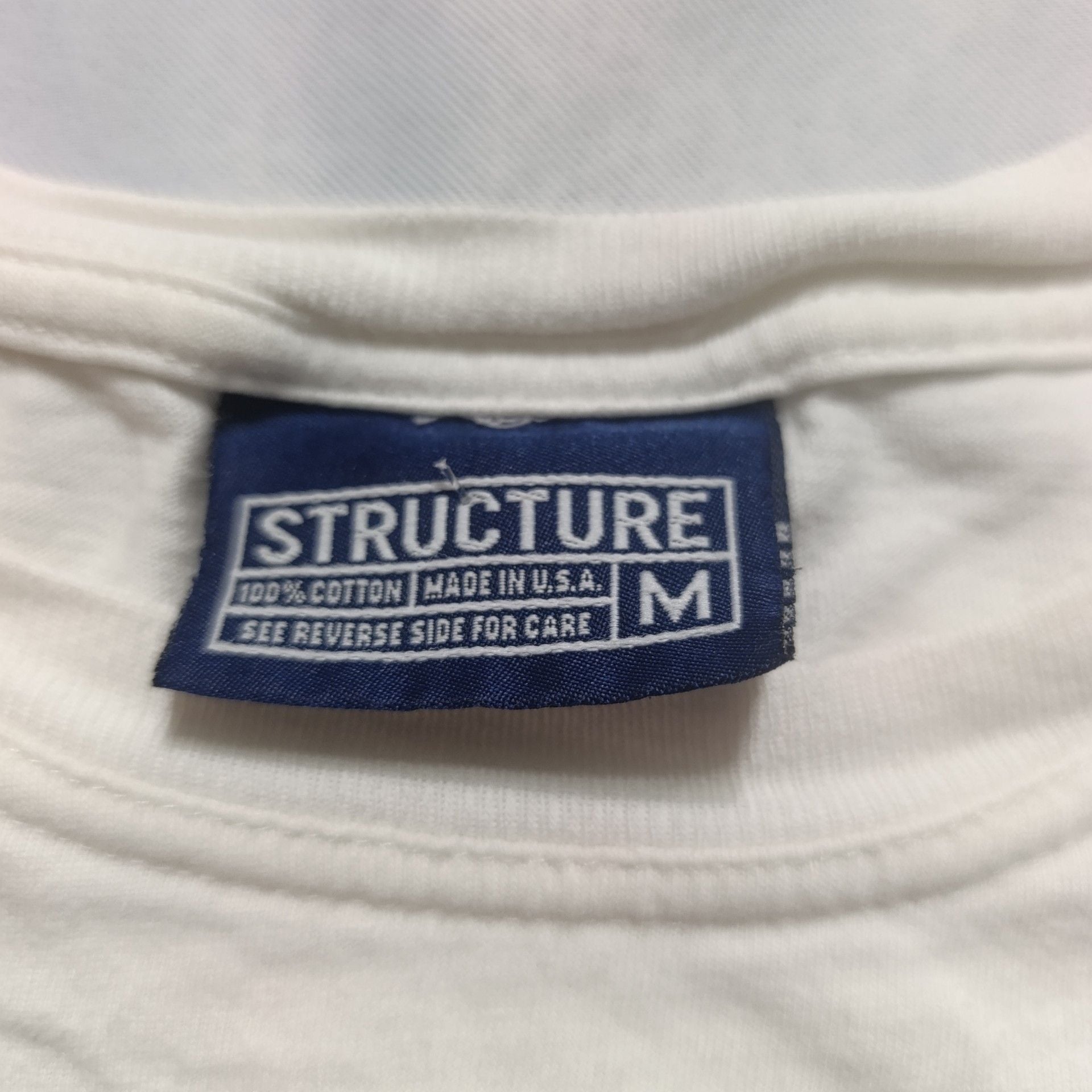 Structure Directions For Youth And Families Size M White Cotton 3
