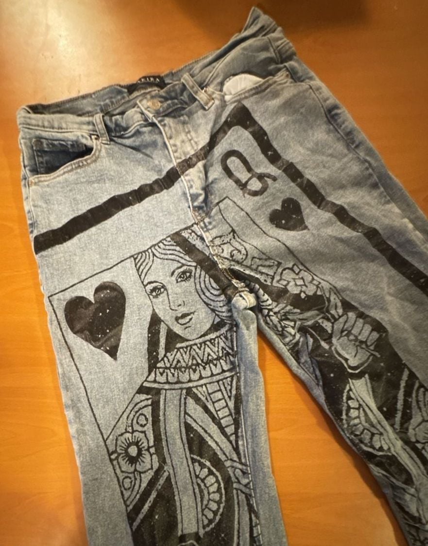 AKIRA Women’s Jeans Wide Leg Denim Trendy Statement Style 29 Waist 28 Inseam 2