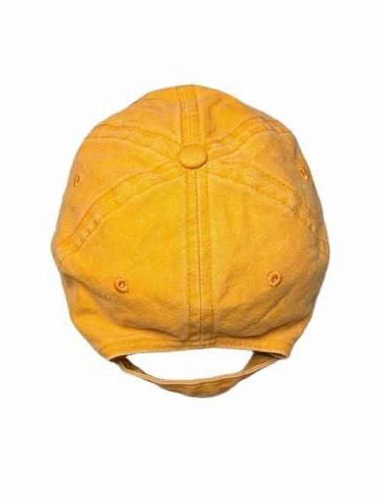 Genuine Old Wisconsin 1848 Orange Baseball Cap Strapback Hat 3