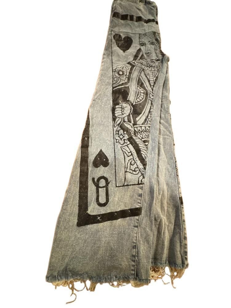 AKIRA Women’s Jeans Wide Leg Denim Trendy Statement Style 29 Waist 28 Inseam 3