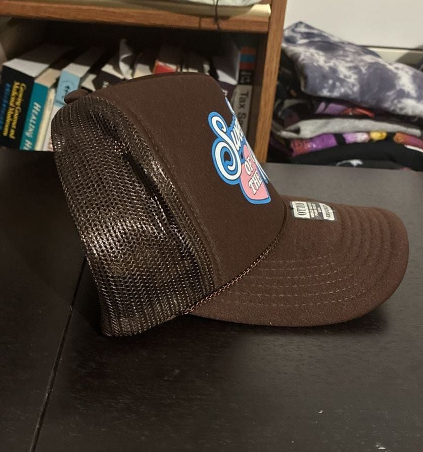 Otto Sweetheart Of The Rodeo Trucker Hat Brown Foam OSFM 3