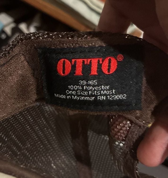 Otto Sweetheart Of The Rodeo Trucker Hat Brown Foam OSFM 6