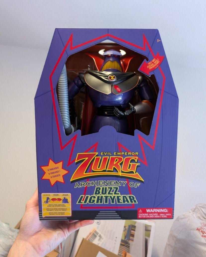 Disney Store Toy Story Evil Emperor Zurg Interactive Talking Action Figure 15" 1