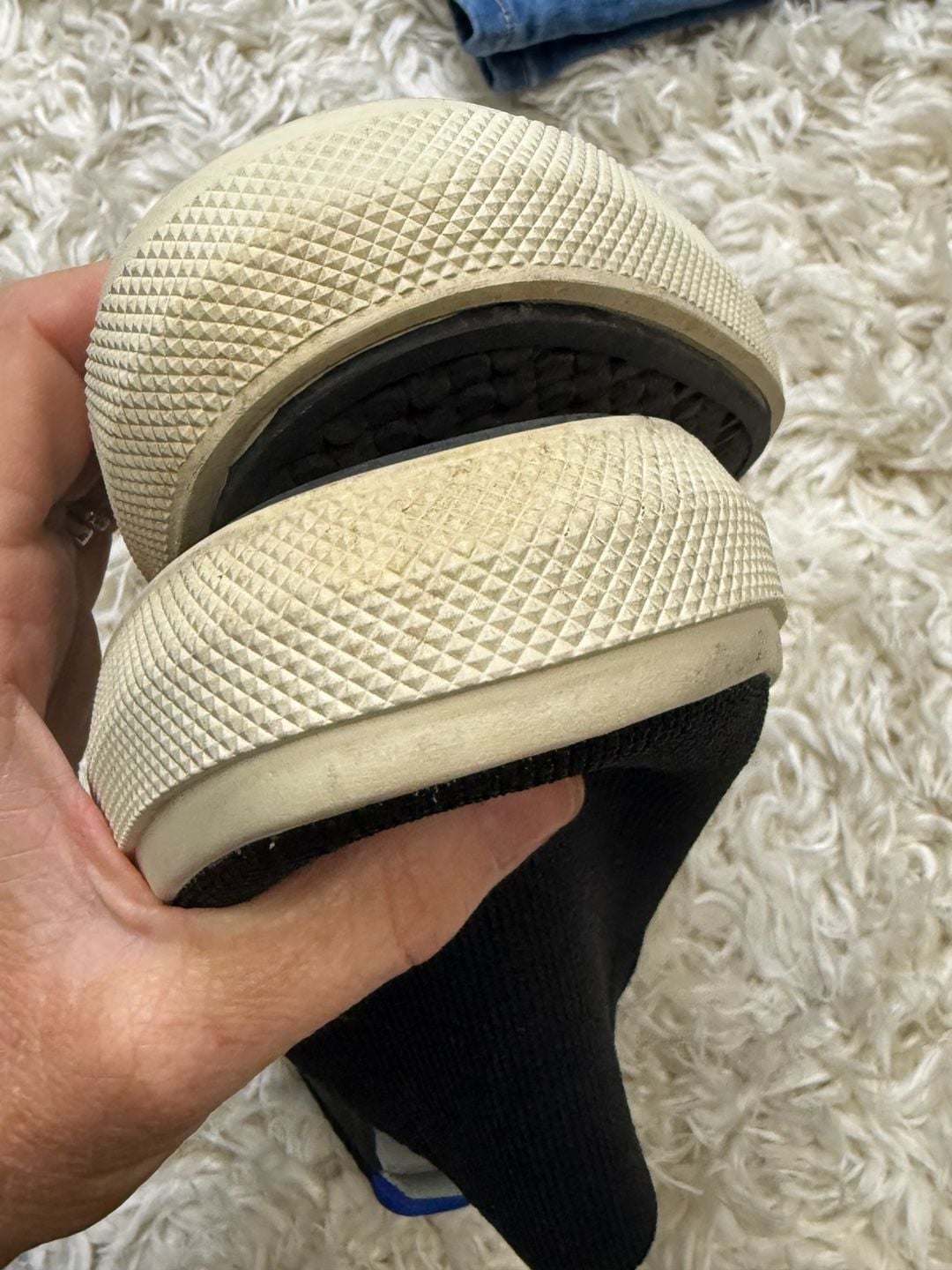 Rothy's Size W9 M7.5 Black Slip On Sneaker 4