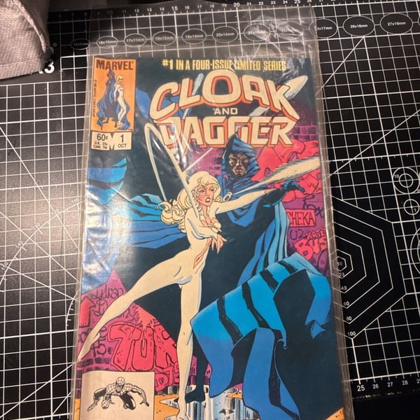 Marvel Cloak And Dagger Number 1 Comic Book 1983 Limited Series