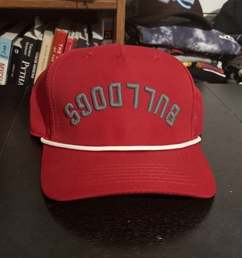 Codeword Bulldogs Snapback Hat Red 2