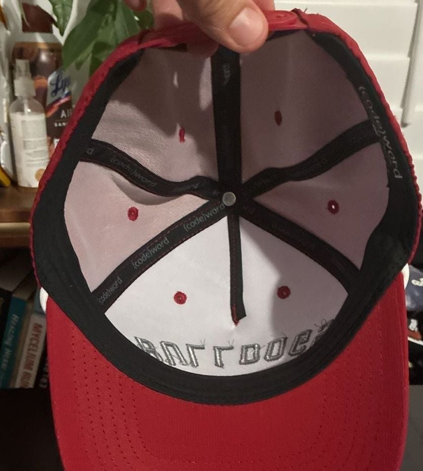 Codeword Bulldogs Snapback Hat Red 6