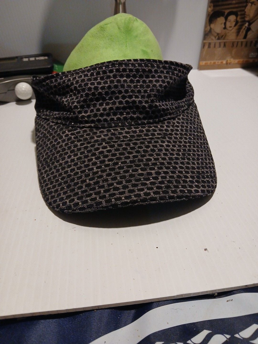 Duluth Trading Visor One Size Black Mesh Athletic Sun Hat 2