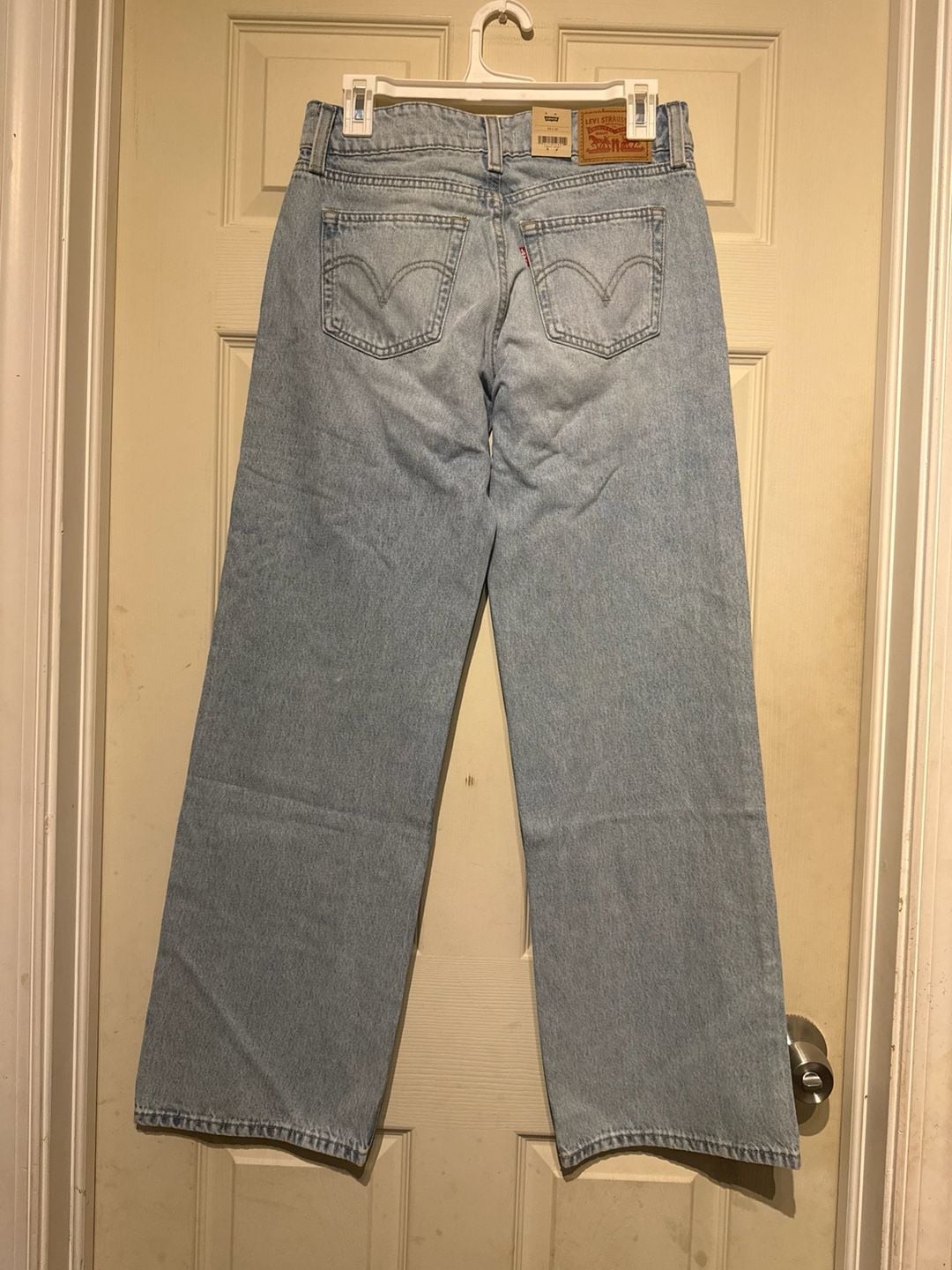 NWT Levi's Superlow Loose Jeans Size 26x32 Light Wash Denim 5