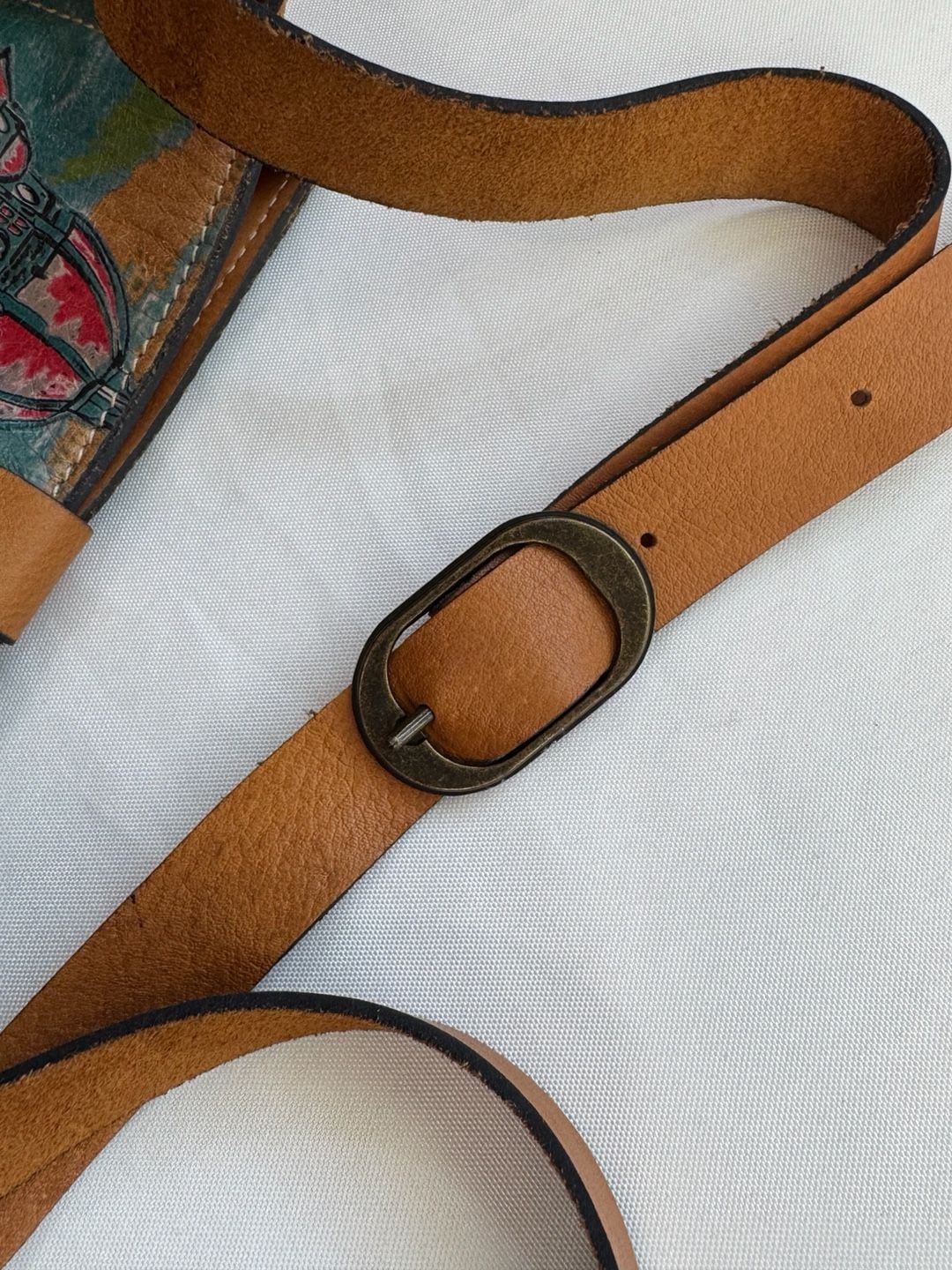 Patricia Nash Italian Leather Florence Floral Crossbody Bag Boho Y2K 10