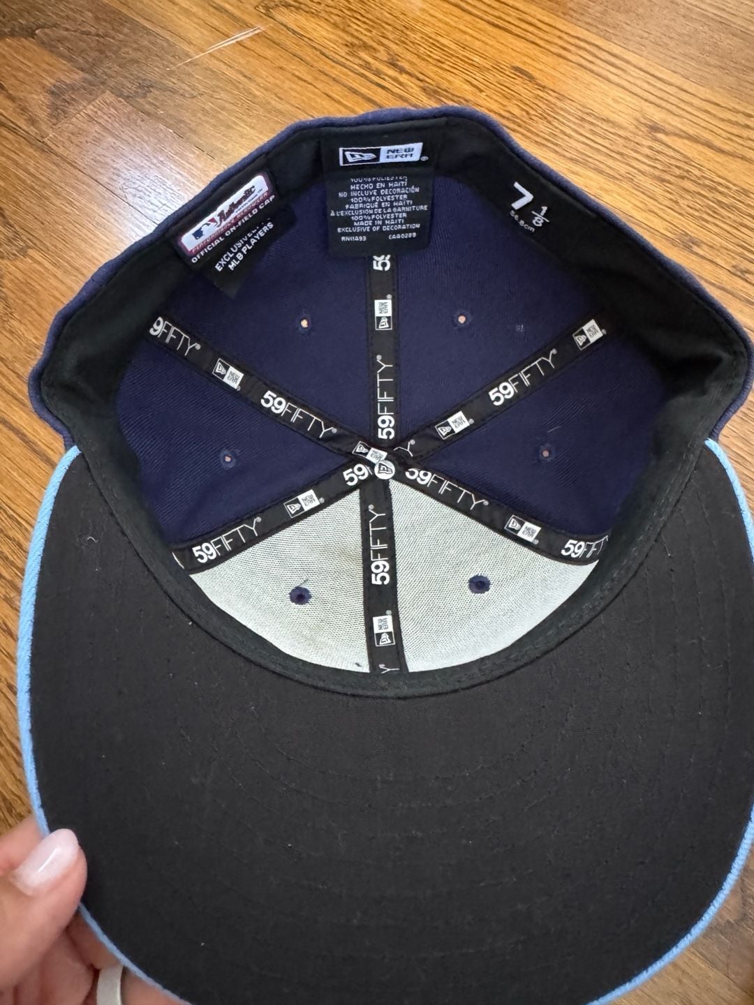 New Era Toronto Blue Jays Alternate 4 59Fifty Fitted Hat Size 7 1/8 5