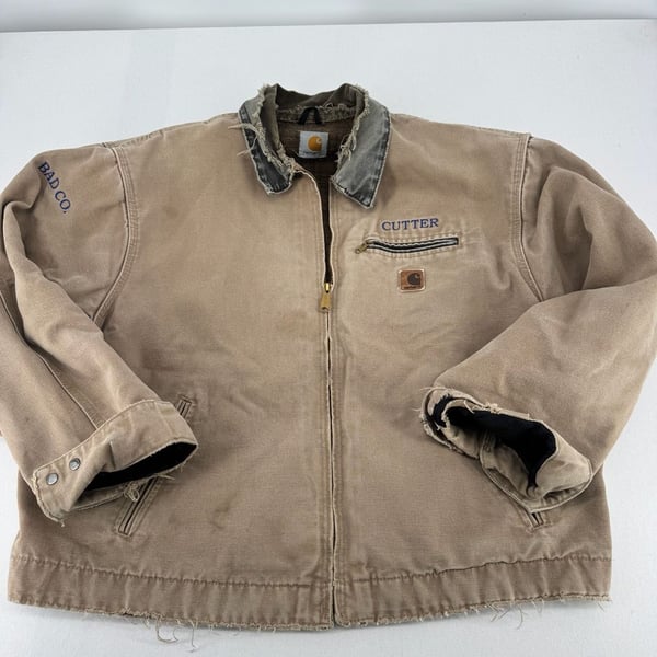 Carhartt J97 Detroit Jacket Distressed Tan