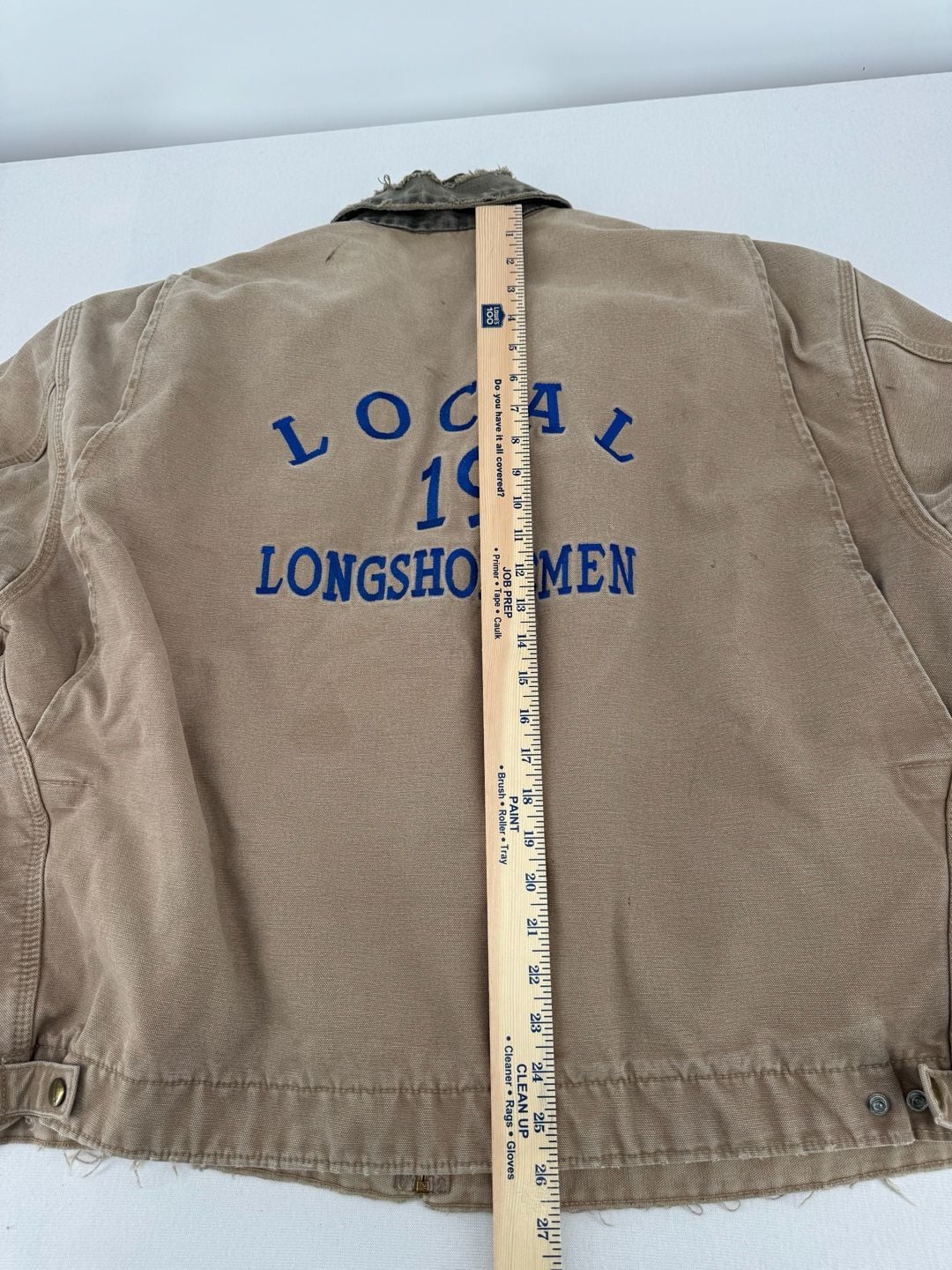 Carhartt J97 Detroit Jacket Distressed Tan 5
