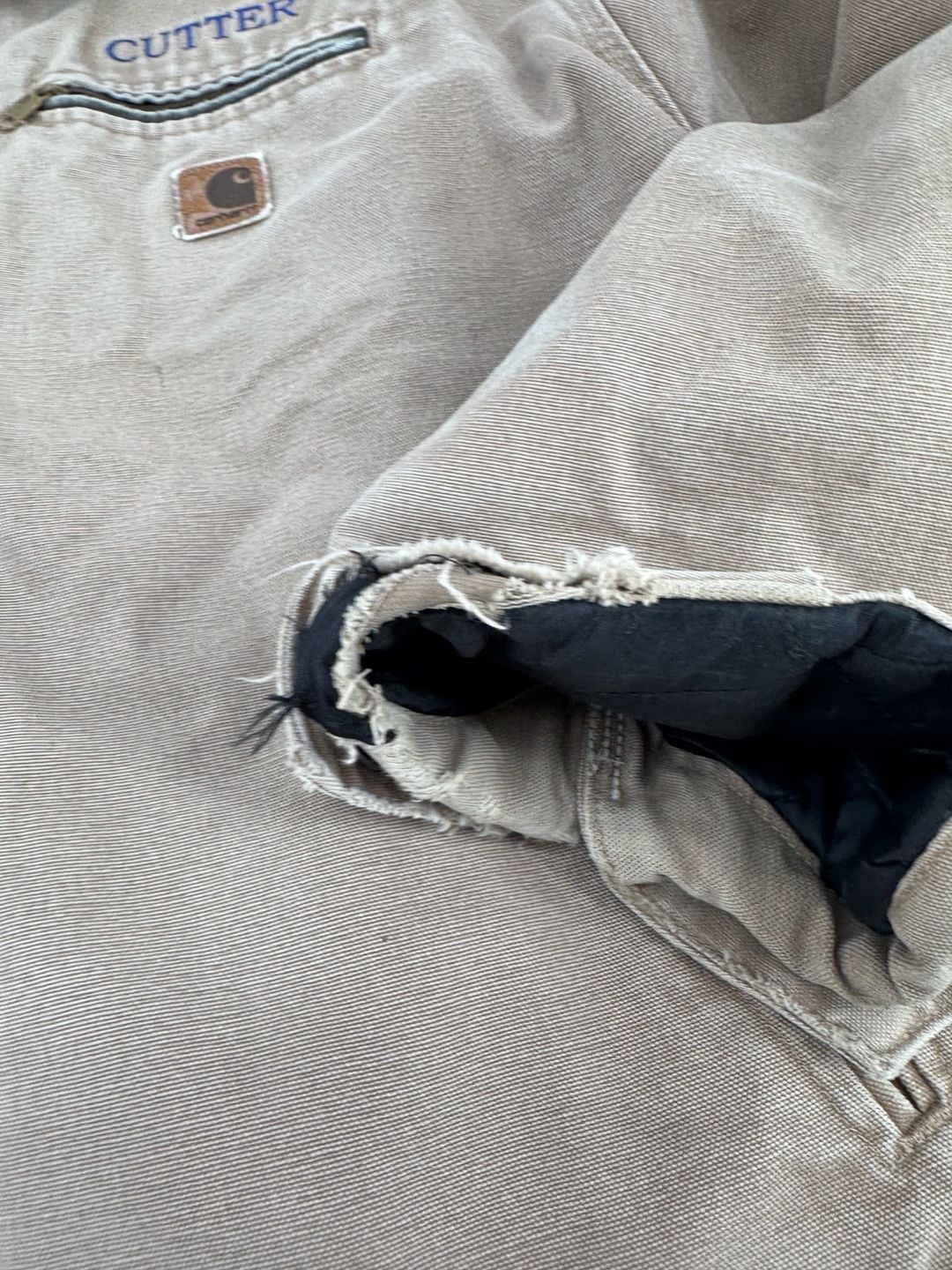 Carhartt J97 Detroit Jacket Distressed Tan 9