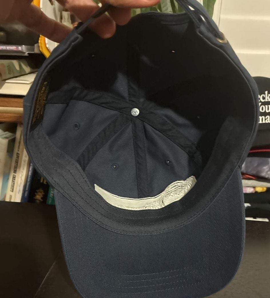 The Classics Yupoong The Mountain Air Hat Navy Cotton Adjustable 6
