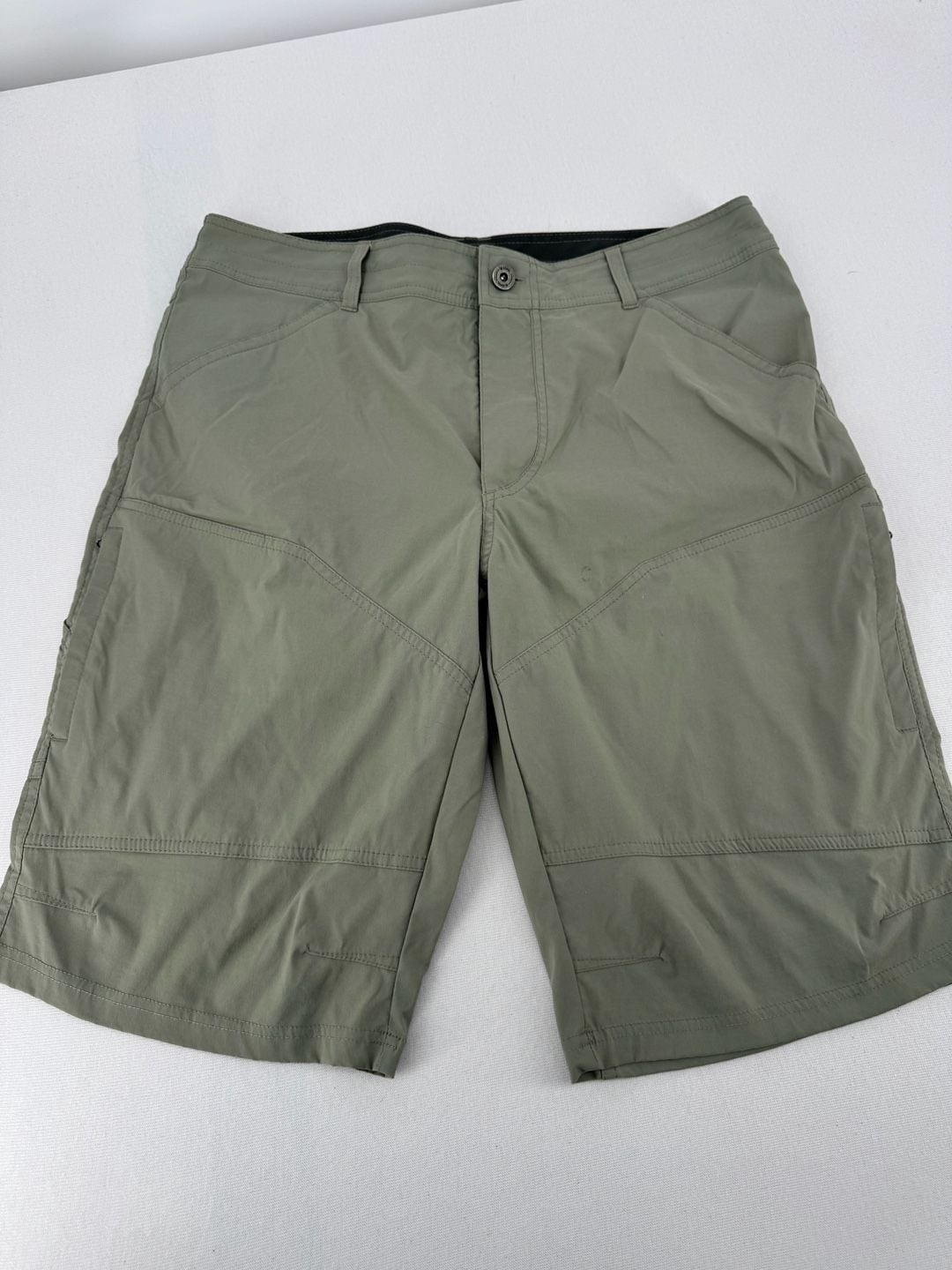 Kuhl Renegade Cargo Shorts Size 36 x 12 Green Hiking Outdoor 3