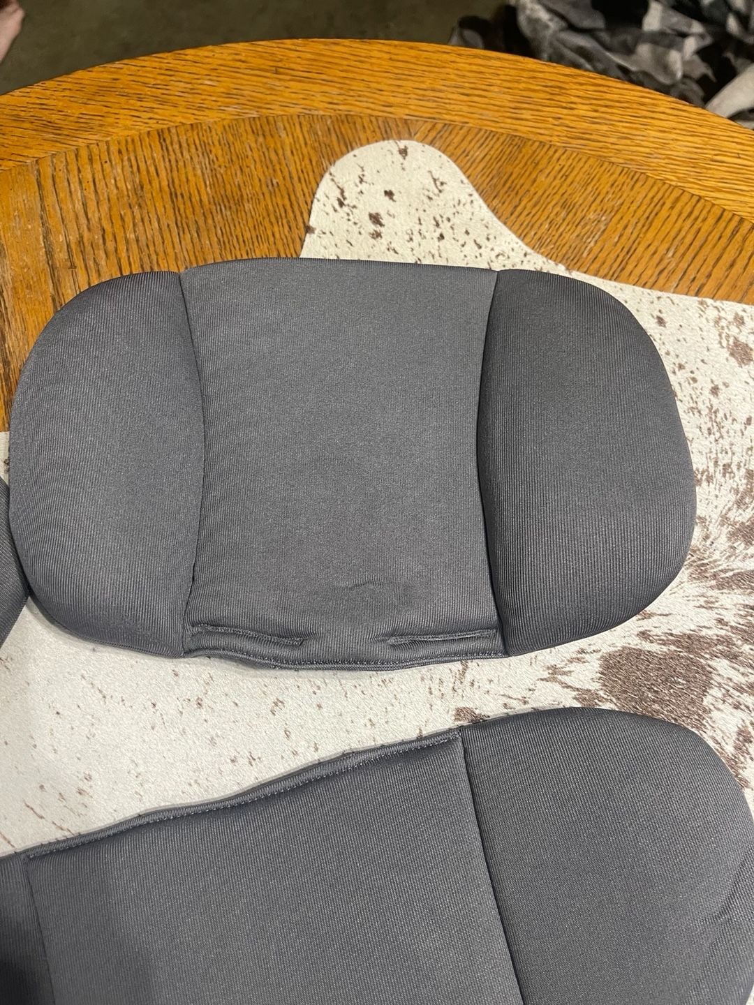 Kaseeous Baby Car Seat Insert Size 0-12Months Grey Polyester Support Cushion 2