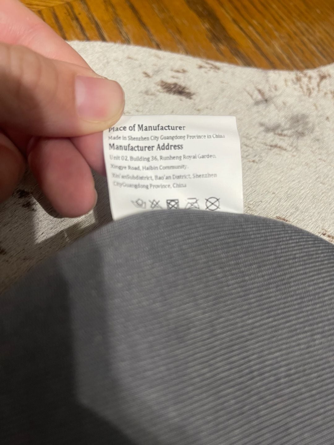 Kaseeous Baby Car Seat Insert Size 0-12Months Grey Polyester Support Cushion 4
