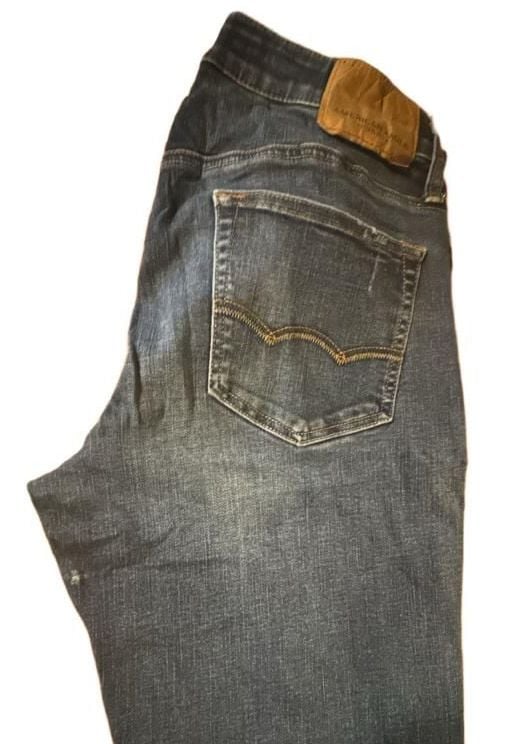 American Eagle Jeans Distressed Denim Blue 5