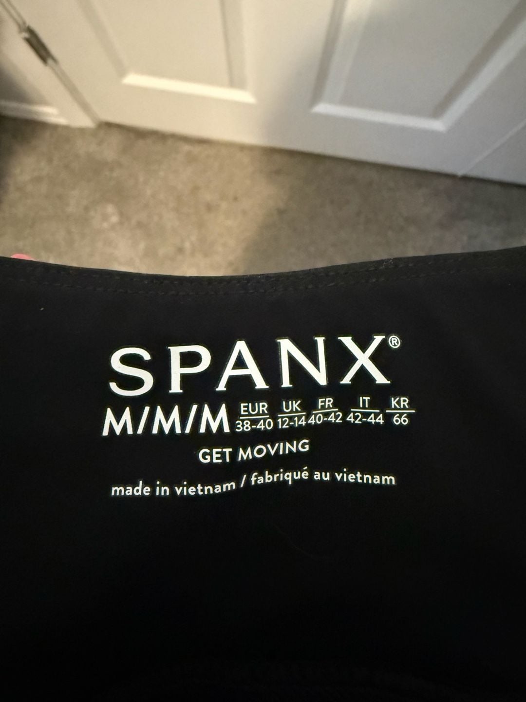 NWT Spanx BLACK Get Moving Skort Size M  10