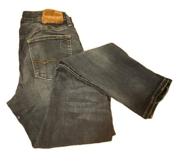 American Eagle Jeans Distressed Denim Blue 7