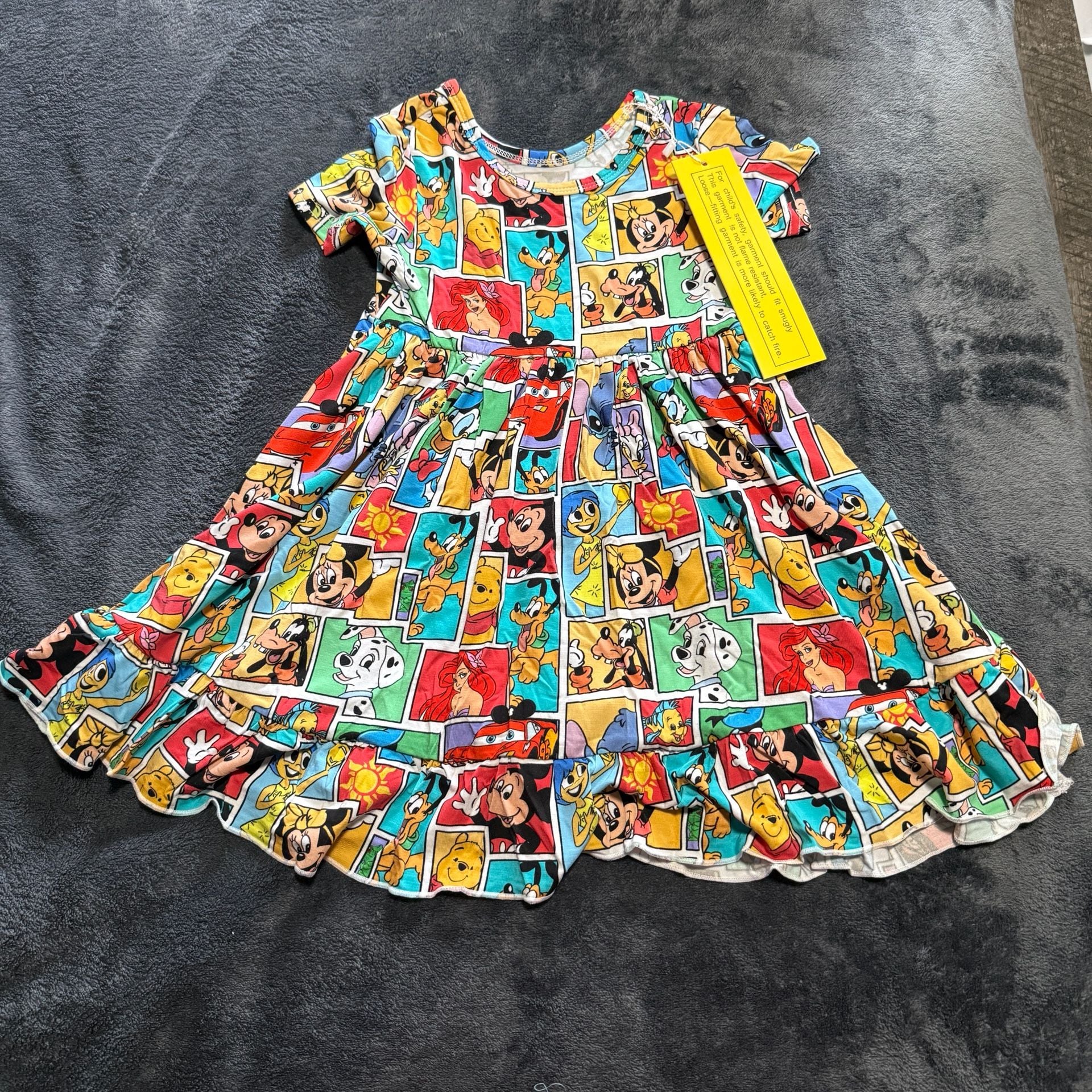 WeiWei Disney Comic Twirl Dress Size 2T Bamboo 1