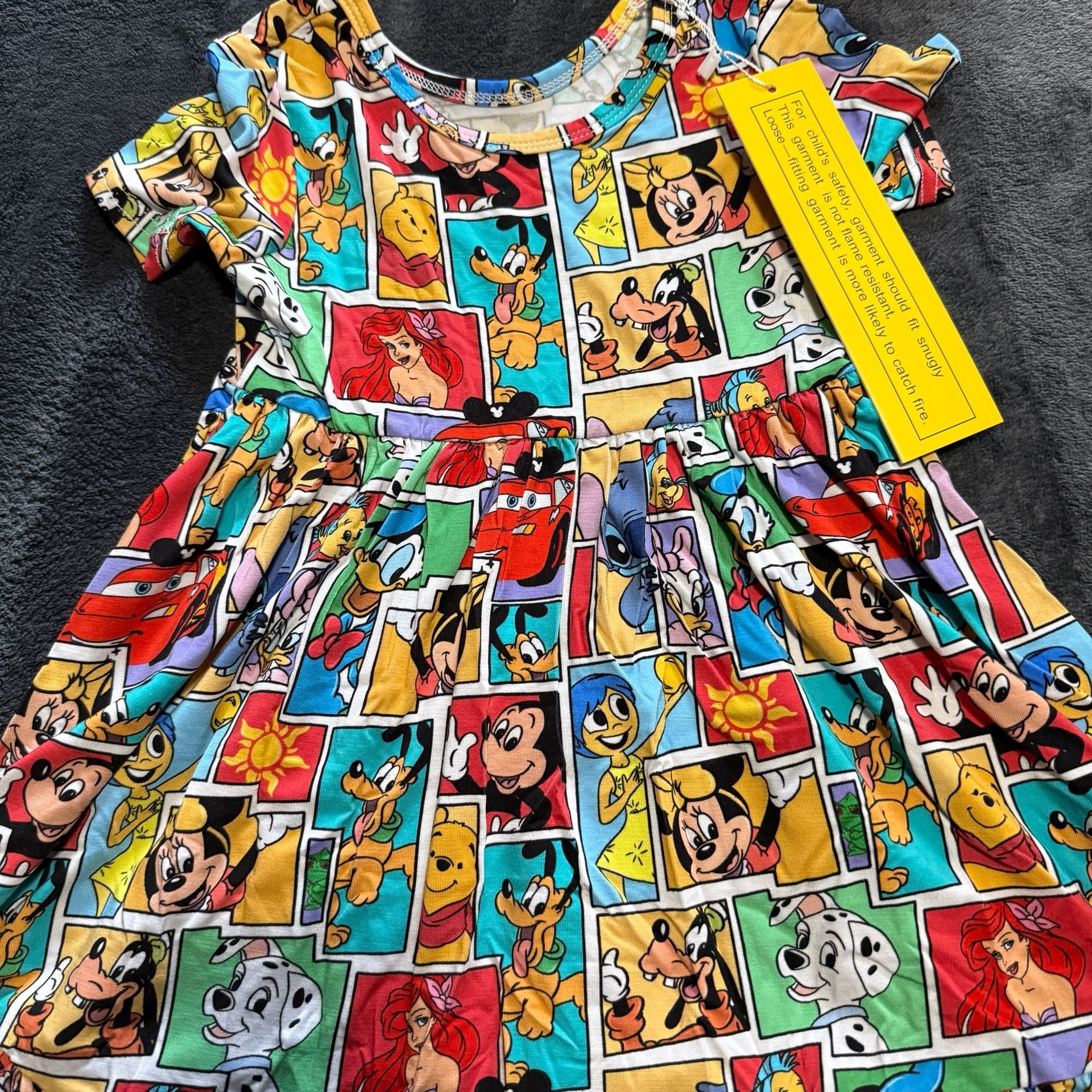 WeiWei Disney Comic Twirl Dress Size 2T Bamboo 2