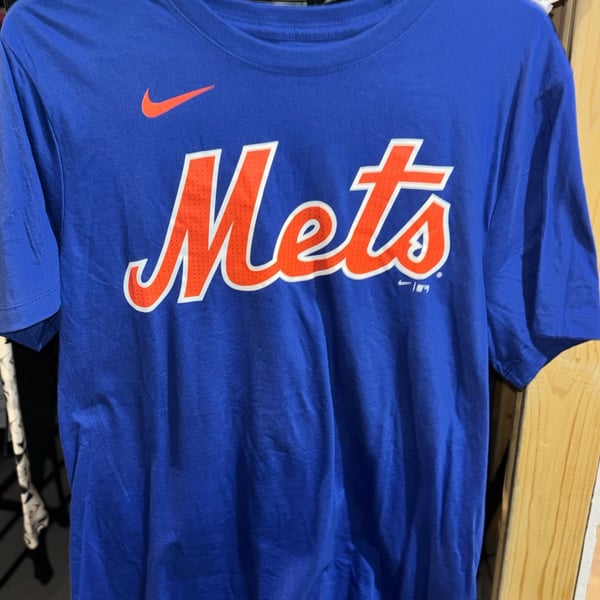 Nike New York Mets Fuse T-Shirt Size M Royal MLB Baseball Tee