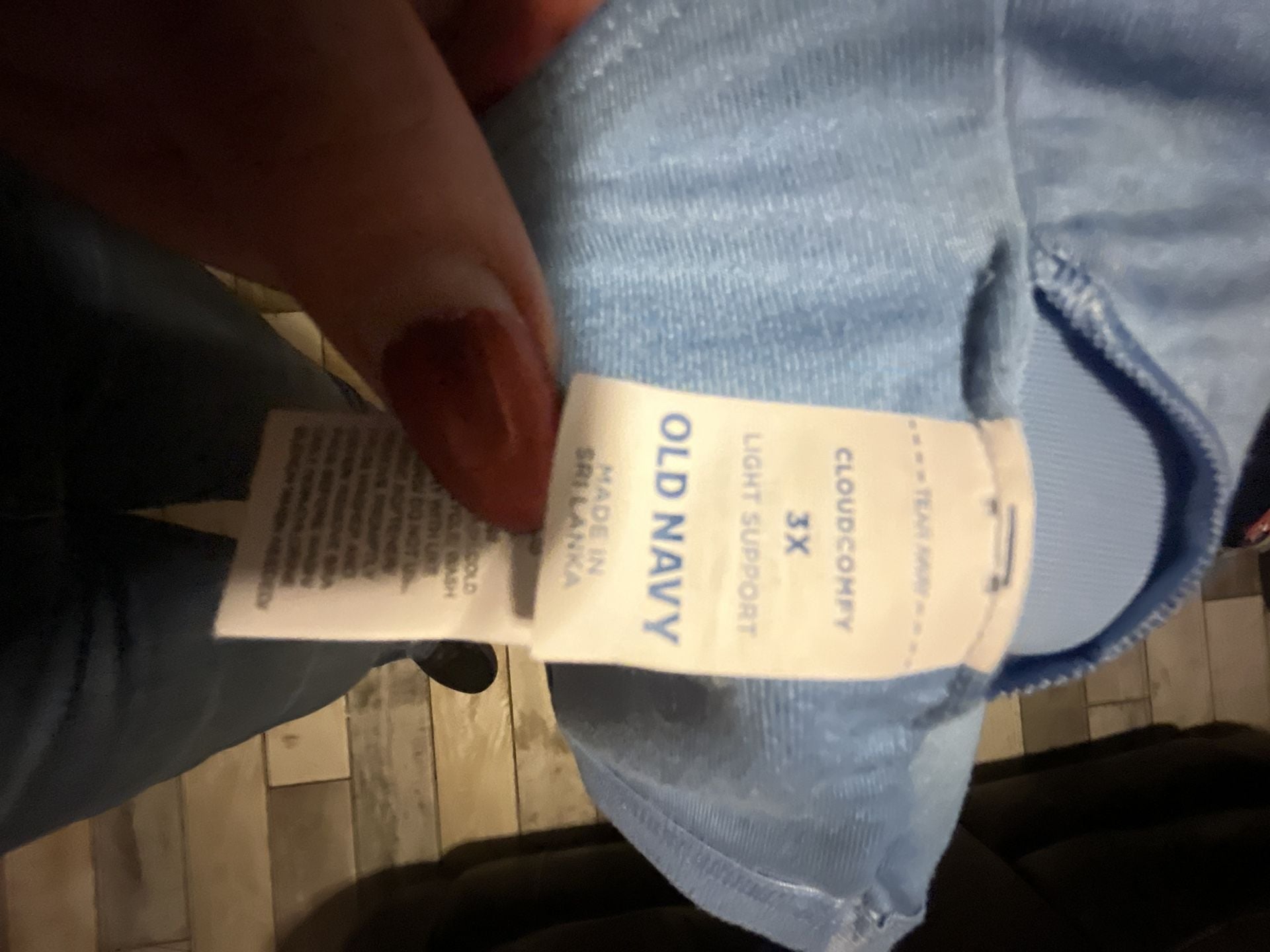 Old Navy CloudComfy Bandeau Sports Bra Light Support 8