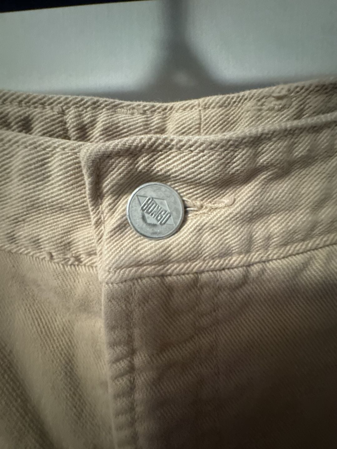 Bongo Jeans Size 9 Tan High Waist Denim 4