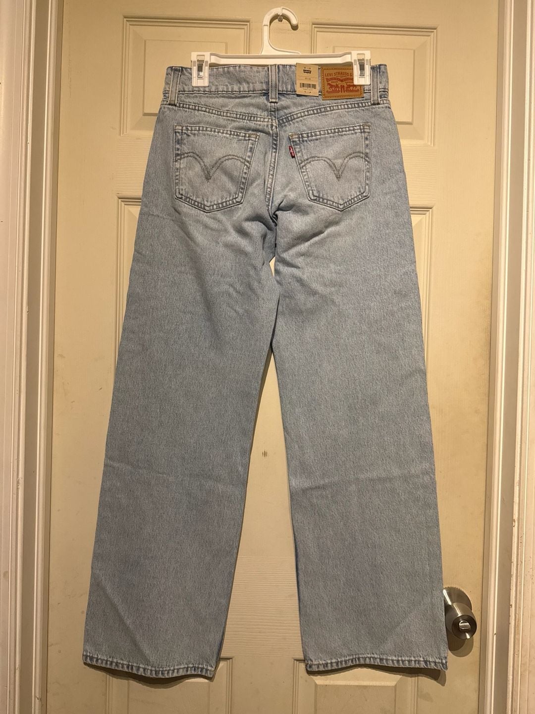 NWT Levi's Superlow Loose Size 26x32 Light Wash Denim Jeans 5