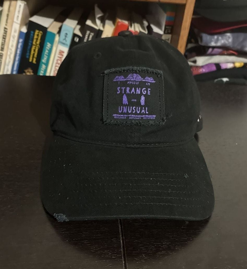Beetlejuice Strange And Unusual Black Baseball Cap Hat 2
