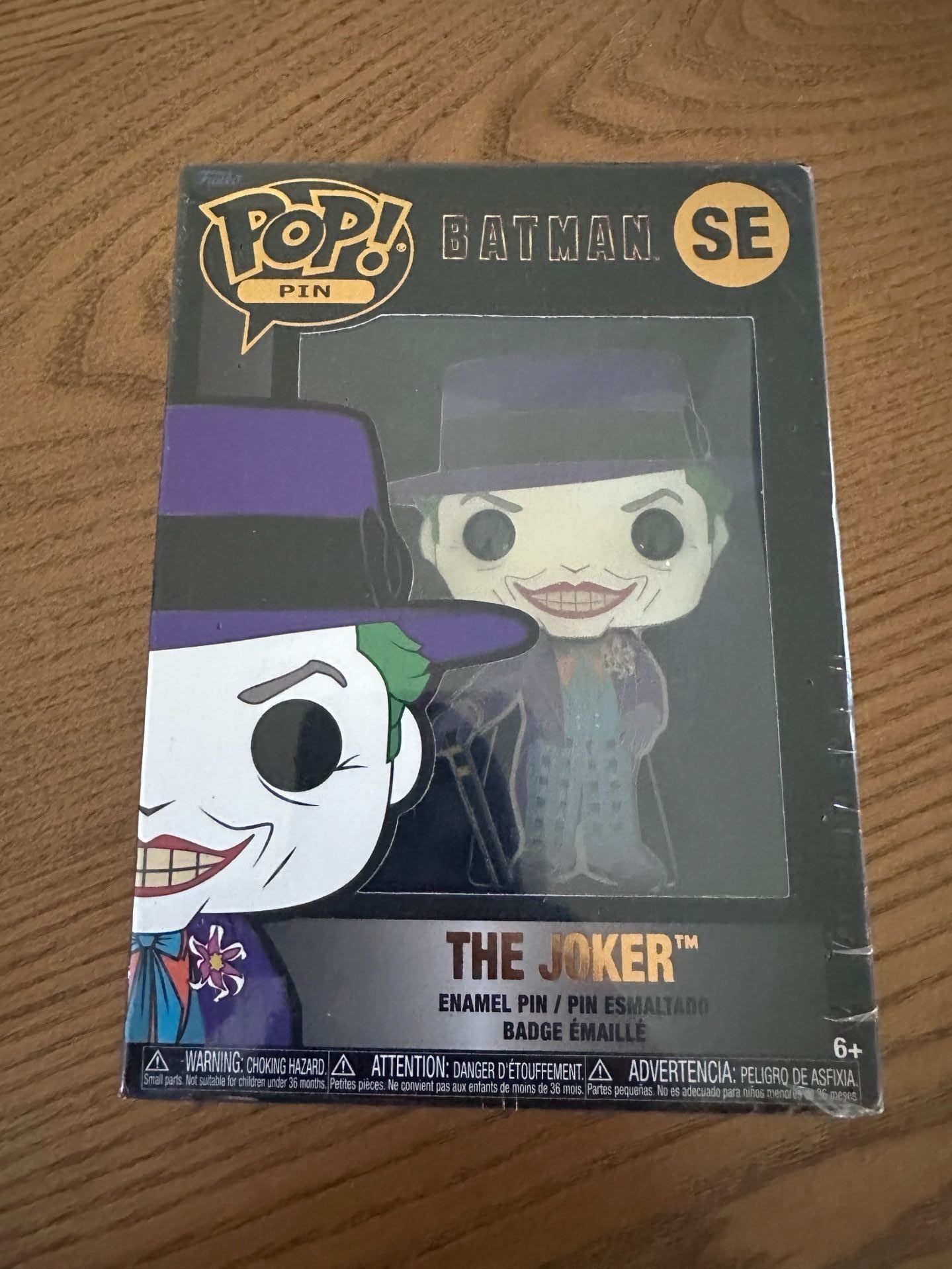 Funko Pop! Pin Batman SE The Joker Enamel Pin Special Edition 1