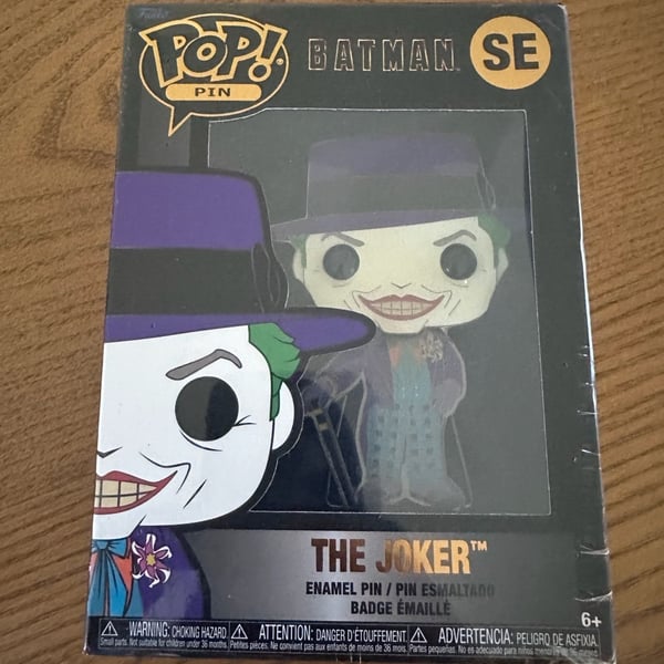 Funko Pop! Pin Batman SE The Joker Enamel Pin Special Edition