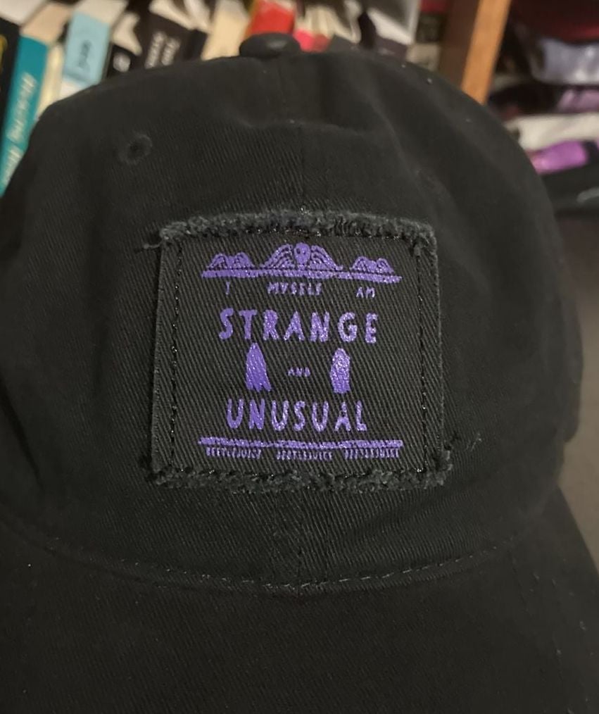 Beetlejuice Strange And Unusual Black Baseball Cap Hat 3