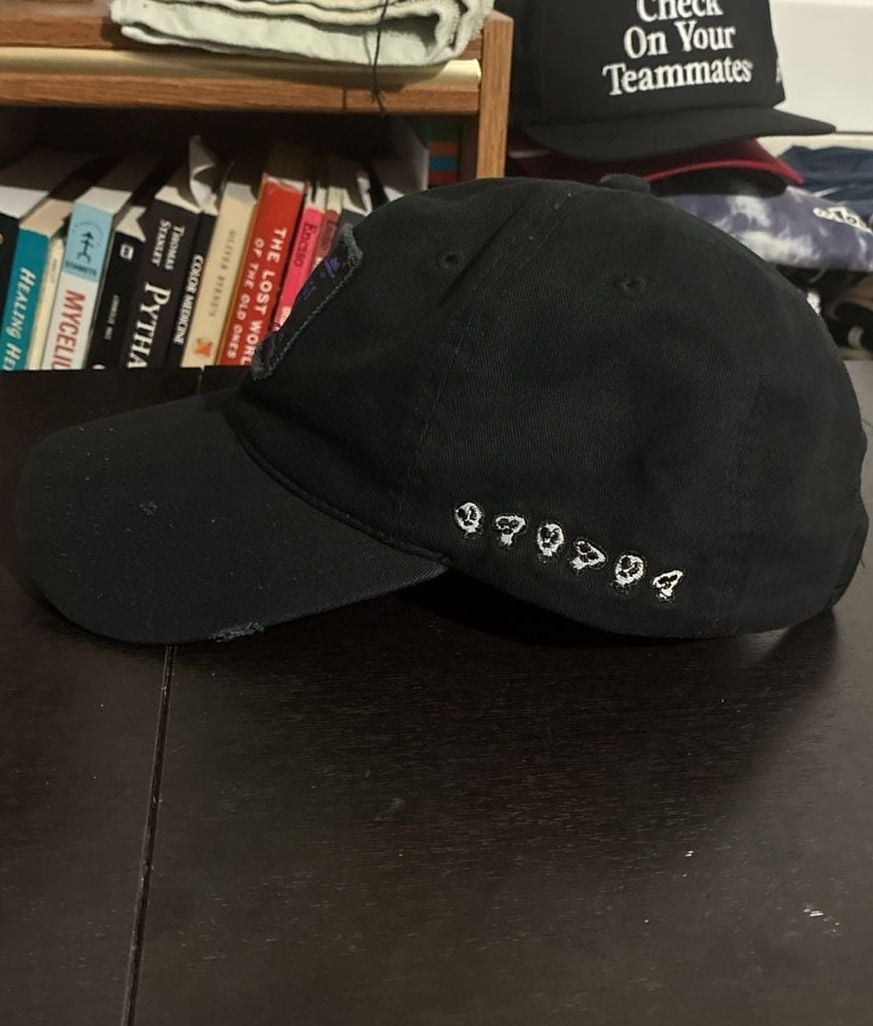 Beetlejuice Strange And Unusual Black Baseball Cap Hat 4