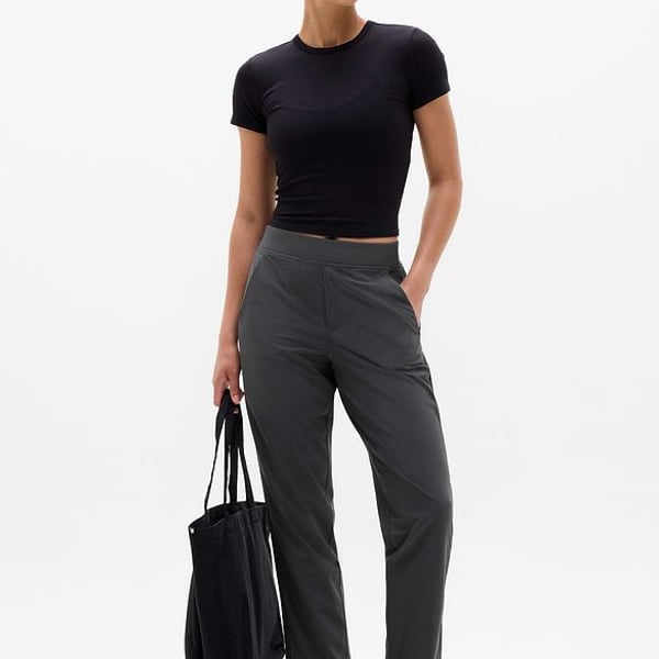 NWT Athleta Stellar Trouser Grey Size 2