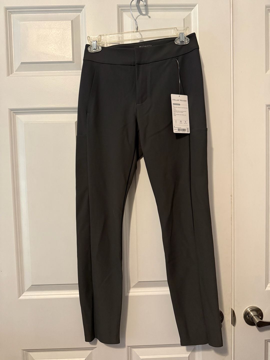 NWT Athleta Stellar Trouser Grey Size 2 4
