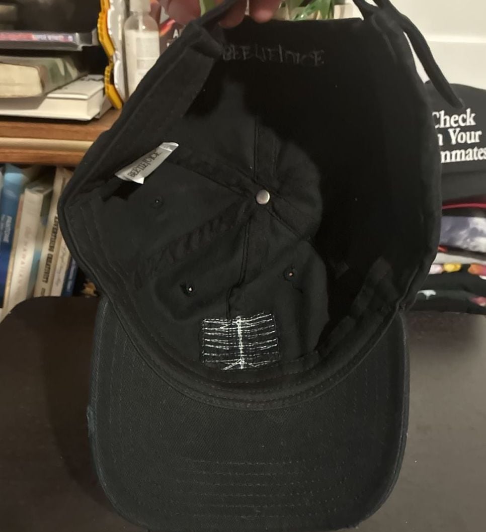 Beetlejuice Strange And Unusual Black Baseball Cap Hat 9