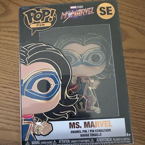Funko Pop! Pin Ms. Marvel SE Enamel Pin