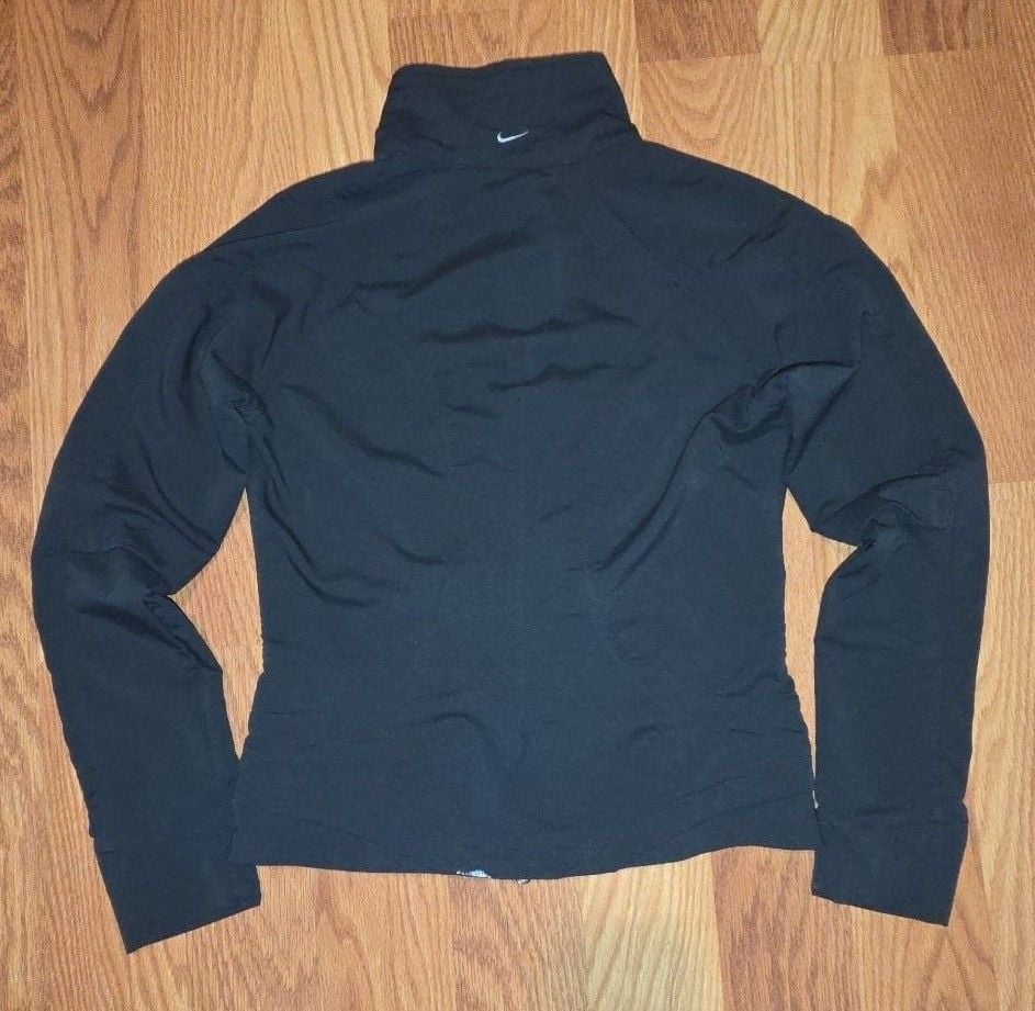 Nike Dri-FIT Full Zip Athletic Track Jacket Black 4