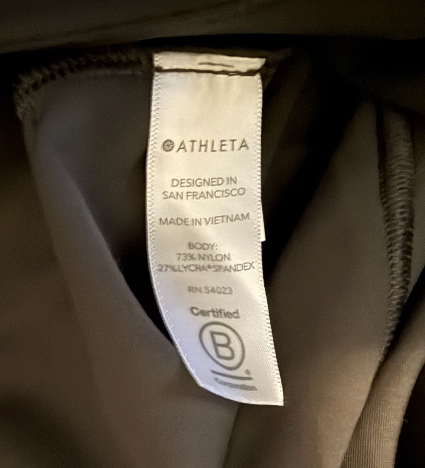 NWT Athleta Stellar Trouser Grey Size 2 14