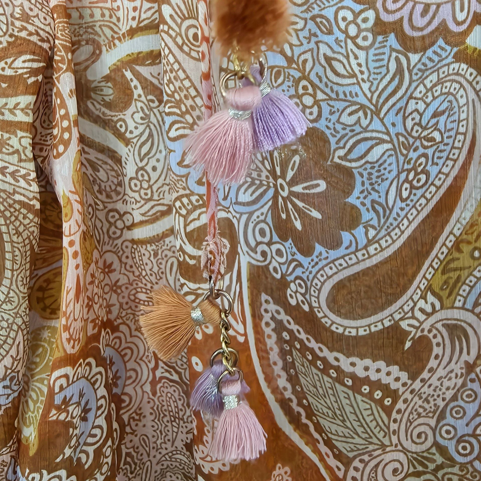 Rachel Zoe Paisley Silk Blouse 5