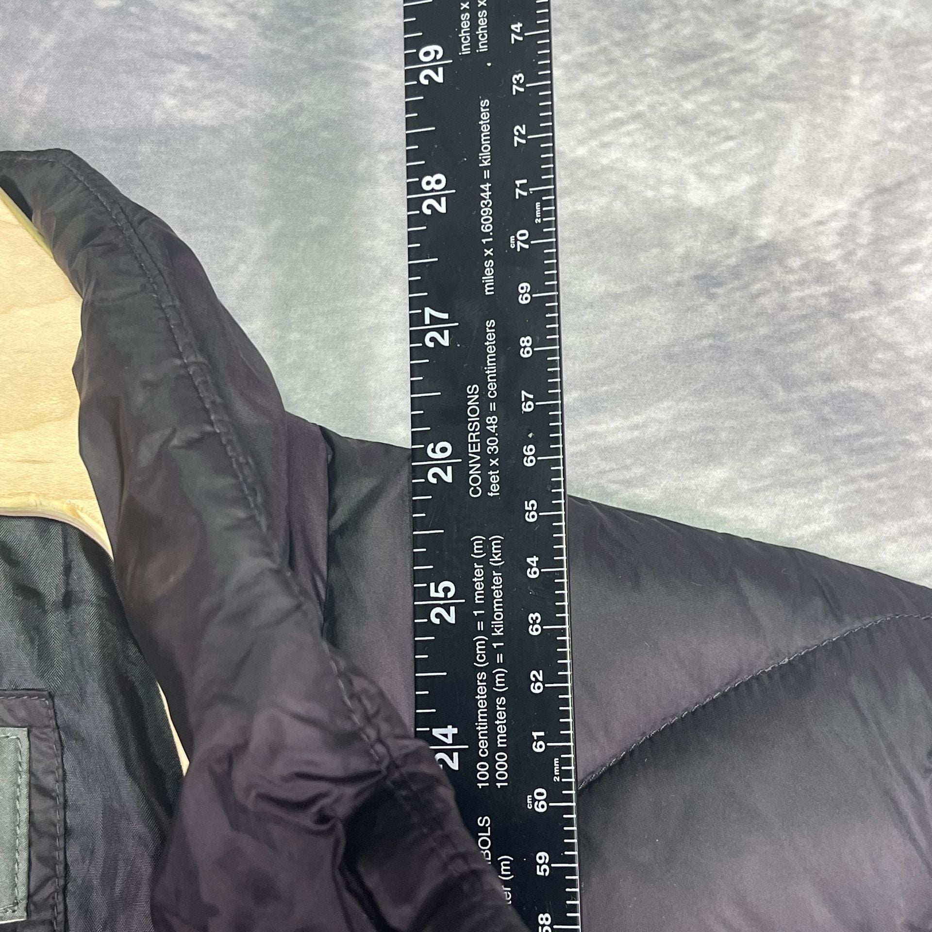 Eddie Bauer Women's 2-Tone Down Jacket Size XL Black Puffer 4