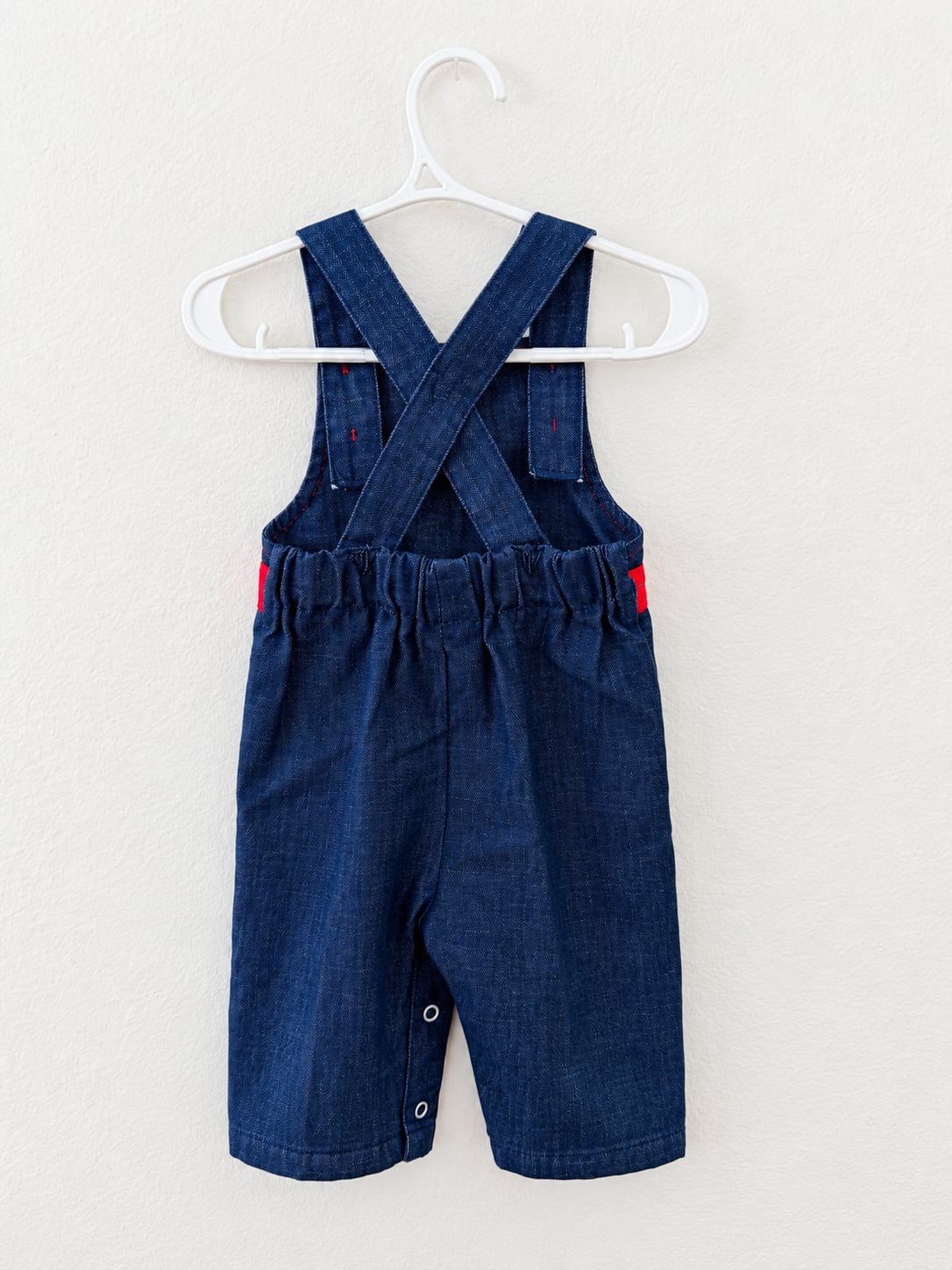 Health-tex Bronco Buster Denim Overalls Size 9-12 Months Vintage 3