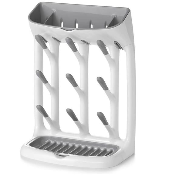 OXO Tot Space-Saving Drying Rack White Grey