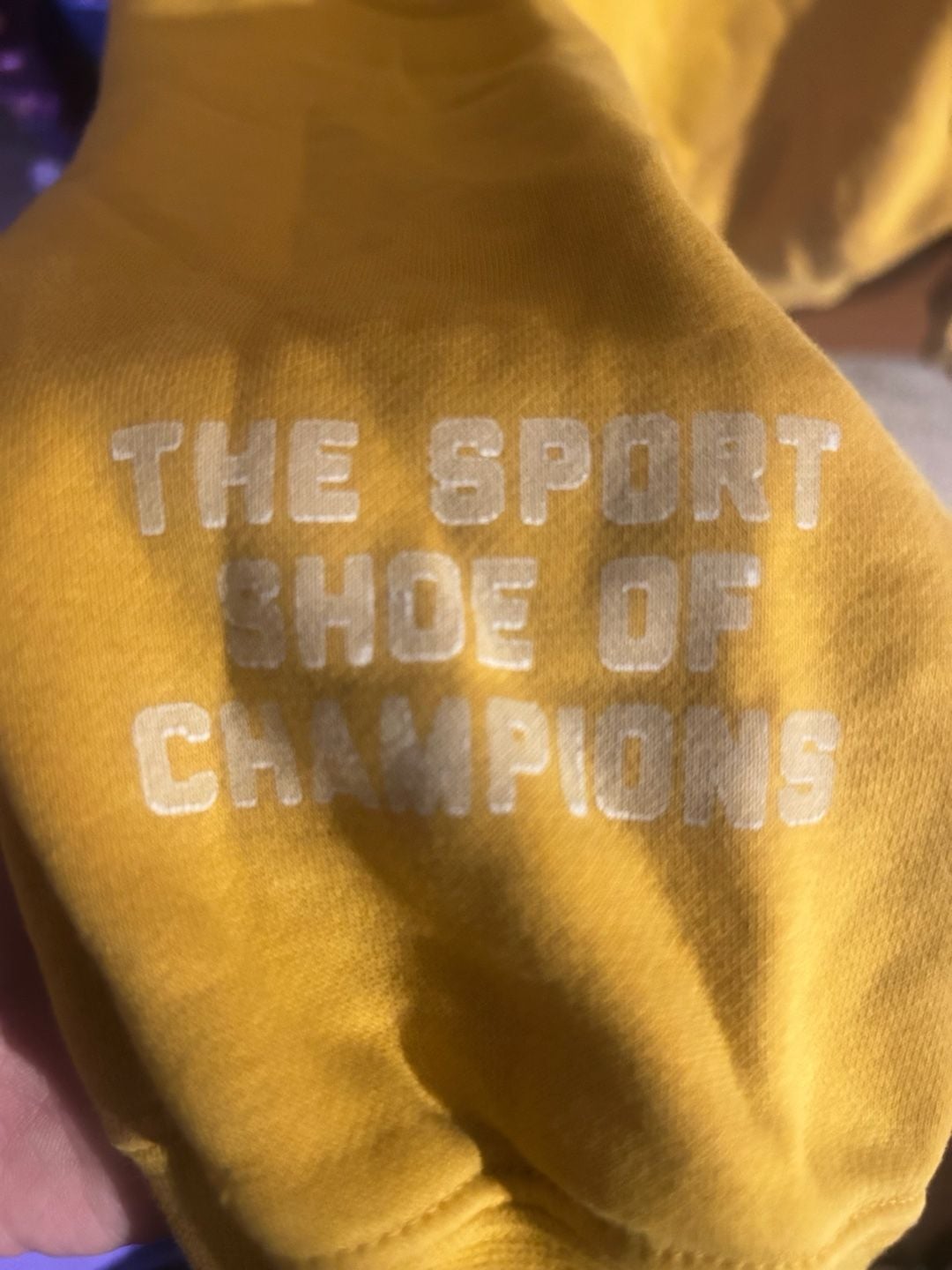 Nike Evolve Sunburst Pullover Hoodie Size M Yellow Sport Shoe 4
