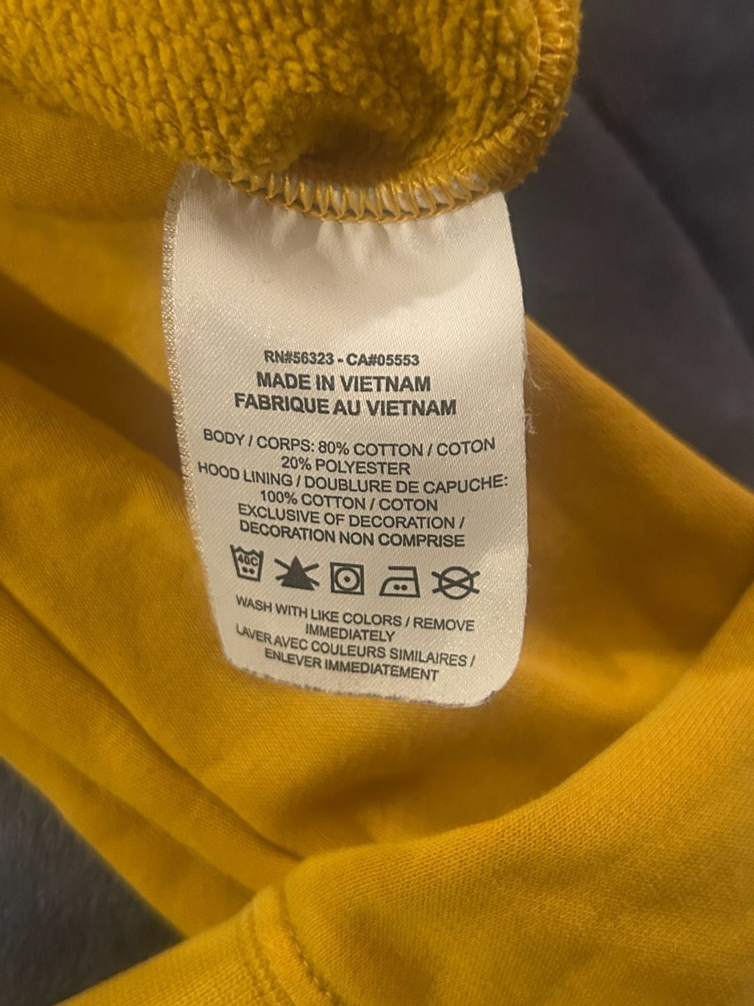 Nike Evolve Sunburst Pullover Hoodie Size M Yellow Sport Shoe 6